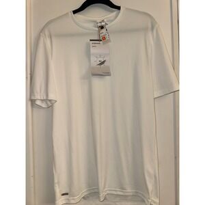 Decathlon Tribord Mens White UPF 50+ UV Protection T-Shirt Size Medium NWT